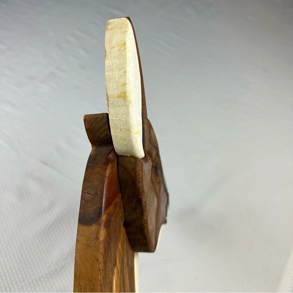 Wooden deer art